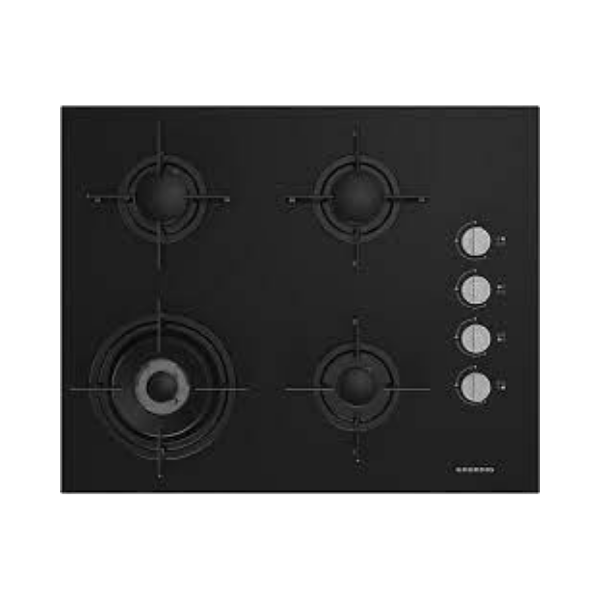 Grundig GIGL 622410 B Wok Gözlü Siyah Cam Ankastre Ocak